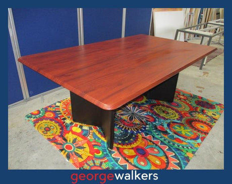 PR6201  Mahogany Colour  Meeting Table - George Walkers Office Furniture Megastore