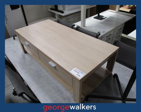 PR6346  Woodgrain  Coffee Table - George Walkers Office Furniture Megastore