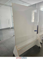 Visual Display - Whiteboard - Double Sided - White - 1200 x 1900 x mm