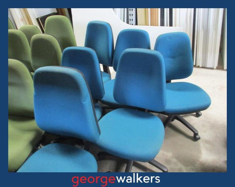 PR6497  Mixed Colours Dawell Office Chair SALE - George Walkers Office Furniture Megastore