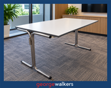 Table - Connecta - Modular - Grey melteca - Chrome frame - PR7063