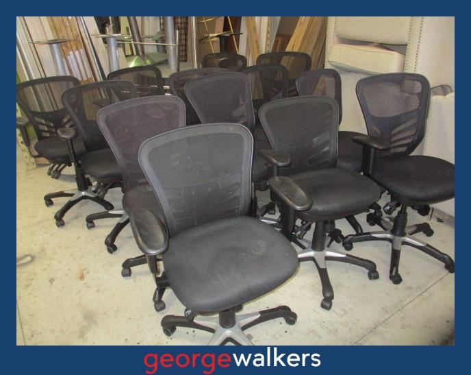 OFFICE CHAIR – ERGONOMIC – MESH BACK – $80 SPECIAL – PR6929 - George Walkers Office Furniture Megastore