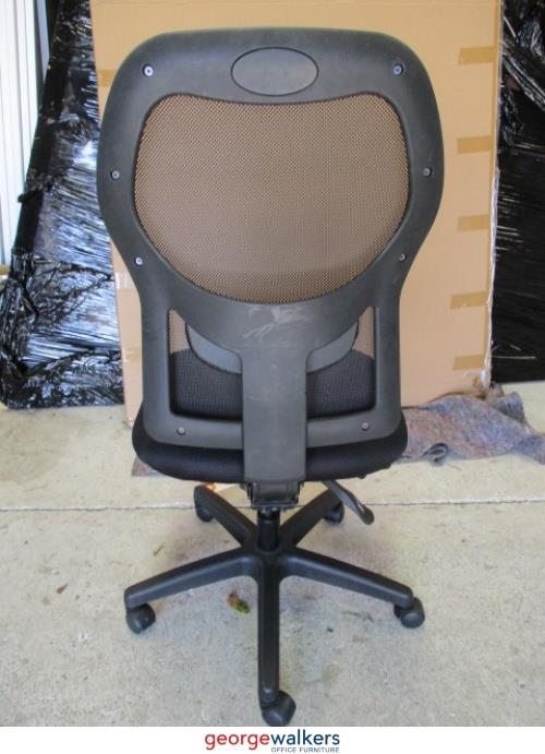 PR4453 - Black Office Chair - George Walkers Office Furniture Megastore