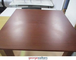 Table - Coffee Table - Veneer - Cherry - 800 x 800 x 500mm