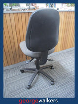 PR6499  Grey Dawell Office Chair - George Walkers Office Furniture Megastore
