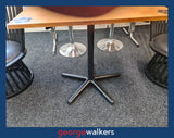 PR6547 Custom Repurposed Cafe Meeting Table - George Walkers Office Furniture Megastore