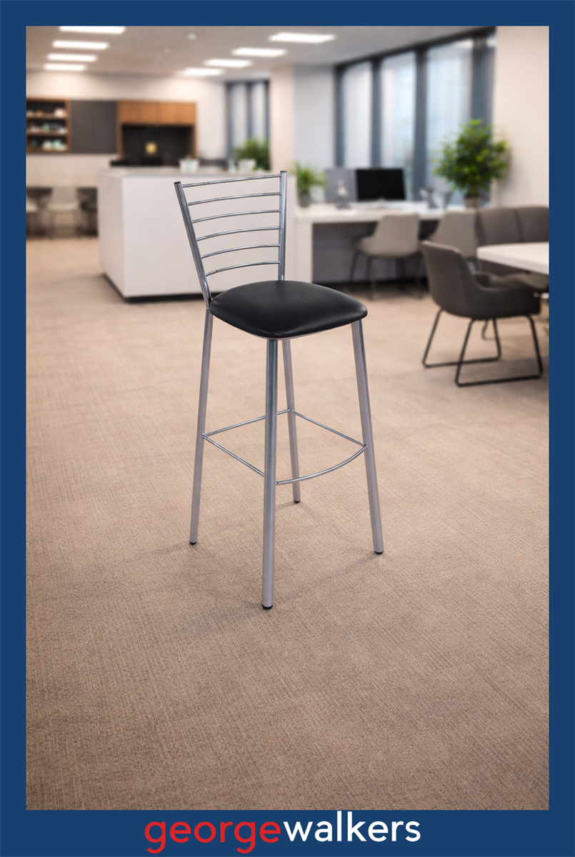PR6010 Black/Grey Cellini Barstool image 1