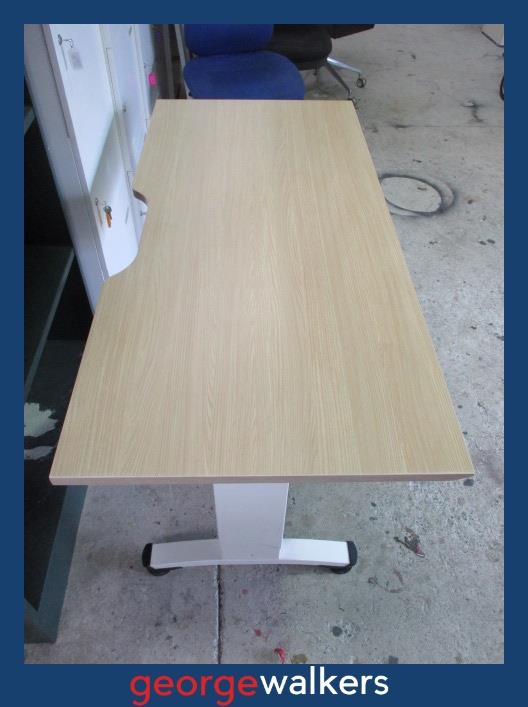 Desk – Commercial – Maple melteca – 1.5m – PR7001