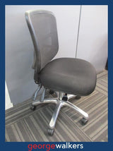 Office chair – Buro Metro – Mesh back – Aluminium base – RRP $800+ – PR6996