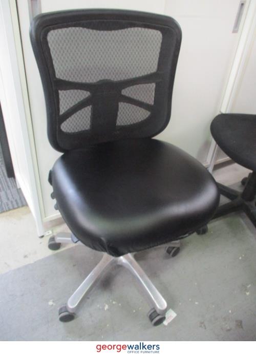 PR5827  Black Buro Office Chair - George Walkers Office Furniture Megastore