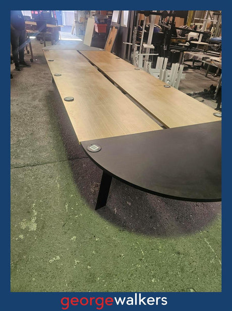 VL3  Touchdown Table 5m - George Walkers Office Furniture Megastore
