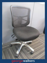 Office chair – Buro Metro – Mesh back – Aluminium base – RRP $800+ – PR6996