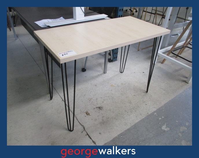 Table – Maple melteca – Hairpin legs – Compact – PR6984