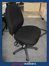 PR6713  Black  Charlie High Back Task Chair - George Walkers Office Furniture Megastore