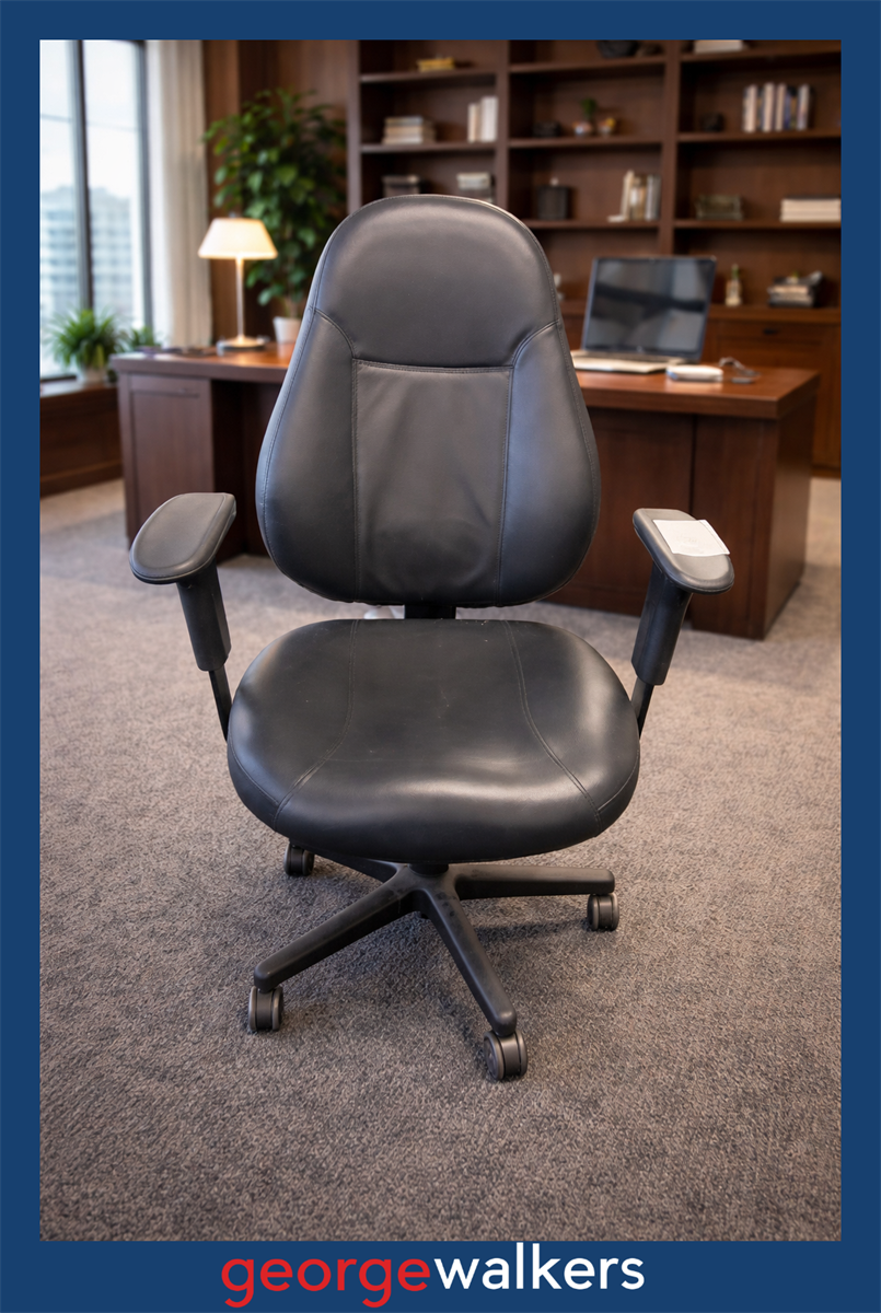 PR5416 - Black Leather Buro Persona Office Chair