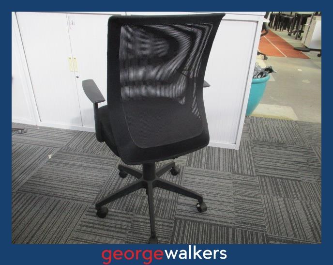 PR6003  Black Workspace Aquila Office Chair - George Walkers Office Furniture Megastore