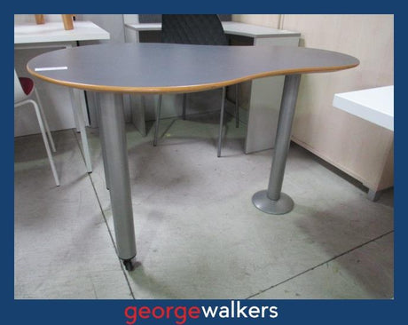 PR3484 - Blue Meeting Table - George Walkers Office Furniture Megastore