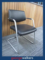 PR6501  Leather Sitland Visitor Chair - George Walkers Office Furniture Megastore