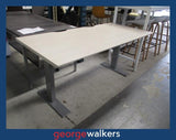 Desk - Commercial - Silver strata - 1.6m - PR6989