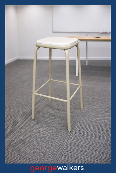 PR6292  Soft Green Cintesi Metal Barstool - George Walkers Office Furniture Megastore