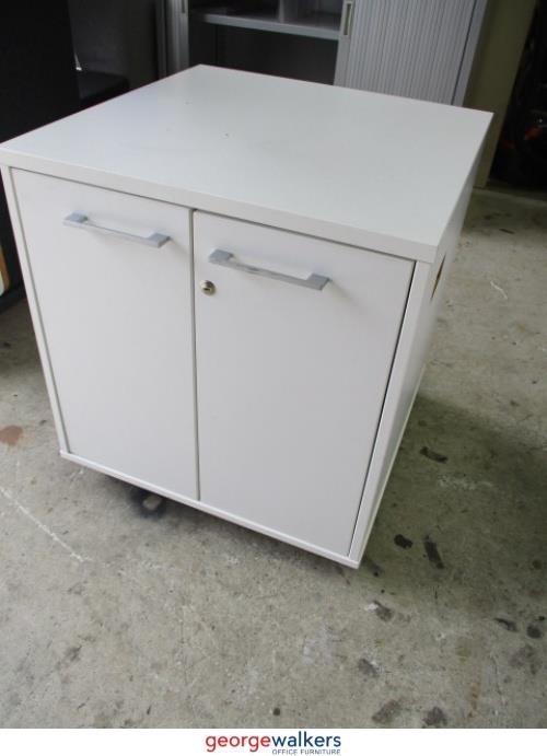 PR5564 - White  Cabinet - George Walkers Office Furniture Megastore
