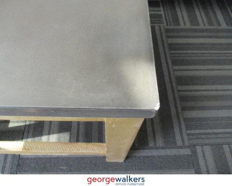 PR5657 - Timber/Concrete  Coffee Table - George Walkers Office Furniture Megastore