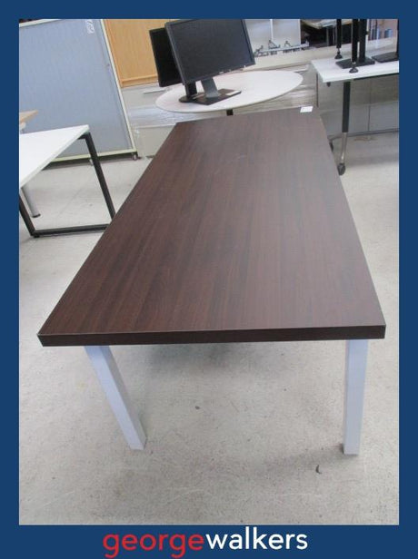 PR6653  Walnut  Meeting Table 1800mm - George Walkers Office Furniture Megastore