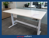 DESK – ELECTRIC SIT/STAND – 1.8M – WHITE – MEMORY PRESETS – PR6952