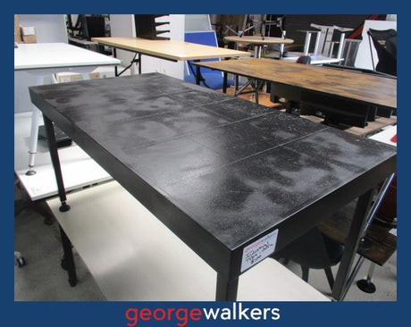 PR6573  Black Timber  Industrial Table