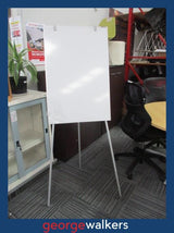 PR6467   Litewhyte Whiteboard / Flipchart on Stand - George Walkers Office Furniture Megastore