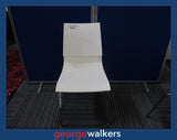 PR6295  White Ricciolina Chair - George Walkers Office Furniture Megastore