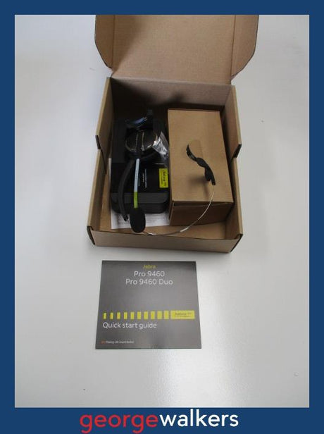 PR6394  Black Jabra PRO 9460 Headset RRP $639 - George Walkers Office Furniture Megastore
