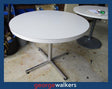 PR5525 - Grey  Round Table - George Walkers Office Furniture Megastore