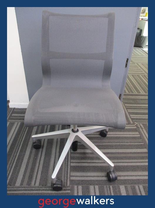 PR5697 - Grey Herman Miller Setu Meeting Chair - George Walkers Office Furniture Megastore