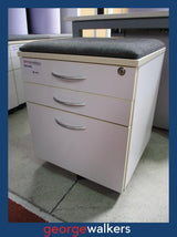 PR5703 - White  Mobile Drawer - George Walkers Office Furniture Megastore