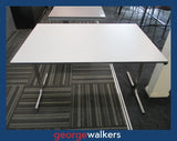 Table - Connecta - Modular - Grey melteca - Chrome frame - PR7063