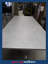 PR6571  Concrete Pattern  Bar Leaner Height Meeting Table