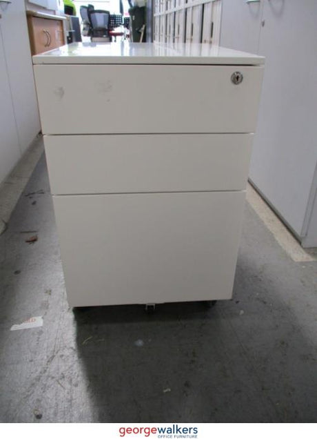 PR5653 - Off White  Mobile Drawer - George Walkers Office Furniture Megastore