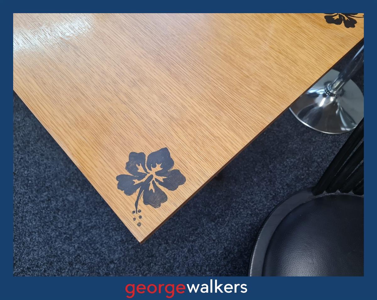 PR6547 Custom Repurposed Cafe Meeting Table - George Walkers Office Furniture Megastore