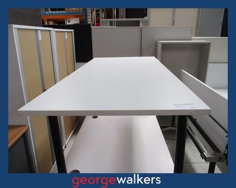 PR5641 - White  Meeting Table - George Walkers Office Furniture Megastore