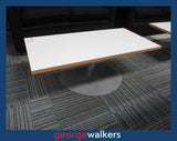 PR6222  White  Coffee Table - George Walkers Office Furniture Megastore