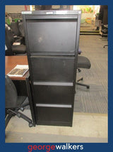 4 Drawer Filing Cabinet Europlan Precision Black