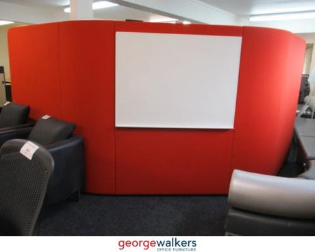 PR4840 - Custom Freestanding Room Partition - George Walkers Office Furniture Megastore