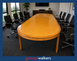 BOARDROOM TABLE – 2 PIECE – VENEER – 4M – PR6814
