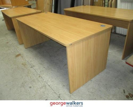 PR5754 - Tawa  Straight Desk - George Walkers Office Furniture Megastore
