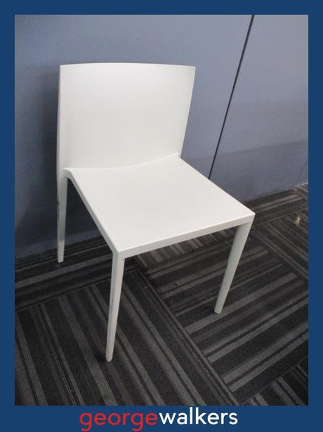 UFL CHAIR – ANDREU WORLD – DESIGNER – CREAM – RRP $900+ – PR6817C - George Walkers Office Furniture Megastore