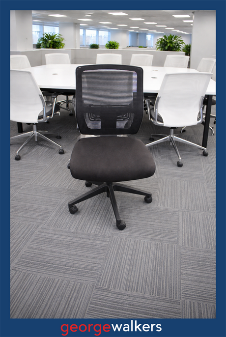 PR6389  Black Diami Office Chair - George Walkers Office Furniture Megastore