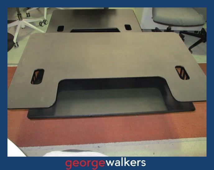 PR5850  Black  Varidesk - George Walkers Office Furniture Megastore