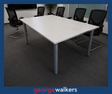 VL112  Maple Melteca  Meeting Table - George Walkers Office Furniture Megastore