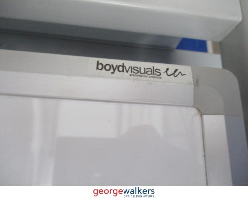 PR5746 - White Boyd Visual White Board - George Walkers Office Furniture Megastore